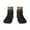2 Black-2, variant on Lake Meditating Elephant Pattern Quarter Crew Socks,Toe Seamed Ankle Socks,Cotton Cushioned Breathable Athletic Crew Sports Socks