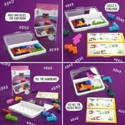 SmartGames IQ XOXO Portable Travel Game Featuring 120 Challenges for Ages 6 - Adult