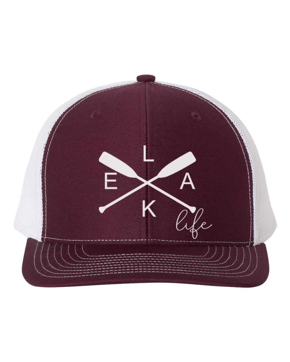 Lake Hat, Lake Life, Lake Cap, Summer Hat, Lake Lover, Snapback, Gift For  Her, River Apparel, River Hat, Trucker Hat, Floating, White Text,  Charcoal/Black 