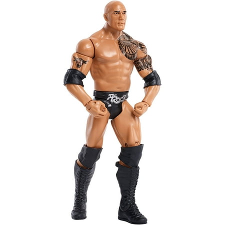 WWE Basic The Rock Figure, Kids can recreate their favorite matches with this approximately 6-inch figure created in Superstar scale By (Wwe The Rock Best Matches)