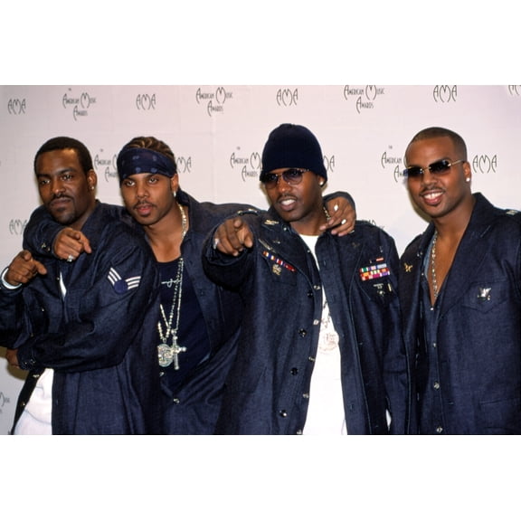 Jagged Edge At The American Music Awards, La, Ca 1902, By Robert Hepler Celebrity (10 x 8)