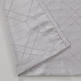 thumbnail image 6 of St Pierre Solid Textured Design 54" x 84" Single Window Panel in Silver, 6 of 6