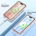 thumbnail image 2 of ShellTech Compatible for iPhone 14 Pro Max Case Built with Screen Protector, Lightweight and Stylish Full Body Shockproof Protective Rugged TPU Case for Apple iPhone 14 Pro Max 6.7 inch,Pink, 2 of 7