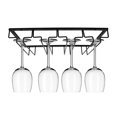 thumbnail image 4 of Estante de Almacenamiento para Copas de Vino, Organizador, Soporte de suspensión, Hierro de, Duradero, Para El Hogar, Cocina y Bar, color negro, 4 of 7