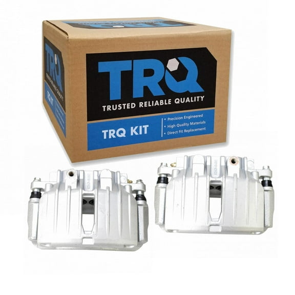 TRQ Rear Brake Caliper Set Compatible with 02-06 Cadillac 00-06 Chevrolet GMC