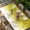 Yellow, variant on Ombre Yellow Waves Table Cloths for 4 Foot Rectangle Tables, Abstract Art Gradient Modern Patio Waterproof Elastic Fitted Tablecloths, Washable Rectangular Table Cover for Camping