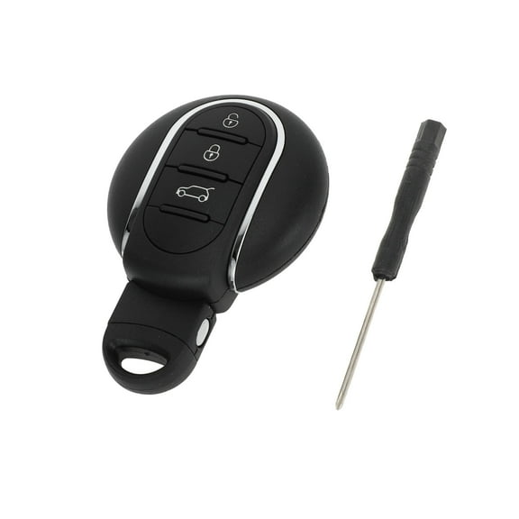 Unique Bargains Key Shell Case for Mini (R56) 2006-2013 for Mini Coupe (R58) 2006-2013 Keyless Entry Remote Key Fob Replacement Case 3 Buttons