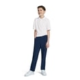 thumbnail image 2 of Wonder Nation Boys School Uniform Flat Front Pants, Sizes 4-18 & Husky, 2 of 4