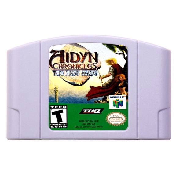 Video Games Compatible for the n64 console, replacement cartridge for Aidyn Chronicles - The First Mage NTSC