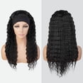 thumbnail image 3 of STUDIOCUT BY PROS Headband Wig Crimp Curl Quick Wrap Headband Wig 20 inch Wave Curly Wigs for Black Women High Heat Resistant Synthetic Wigs HBW002 (1-JETBLACK), 3 of 7