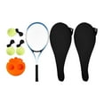 thumbnail image 1 of DYNWAVECA Solo Tennis Trainer Ball Solo Tennis Training Aid Single Player Solo Training Tool Self Practice for Children Stadium Racket 3ball, 1 of 10