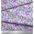 thumbnail image 2 of Soimoi Cotton Duck Fabric Leaves & Floral Artistic Print Fabric by The Yard 42 Inch Wide, 2 of 3