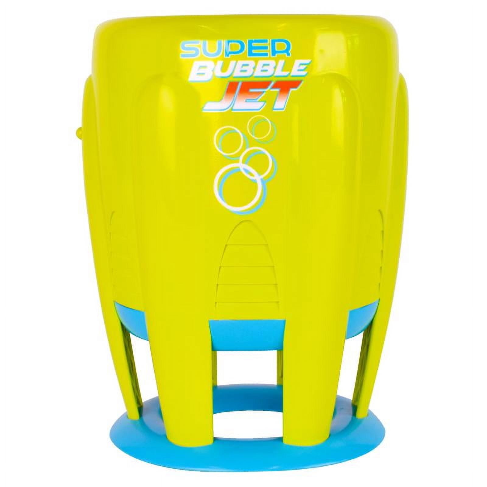 Maxx Bubbles Super Bubble Jet, Includes 4oz Solution, Bubble Blowing Machine Ages 3+