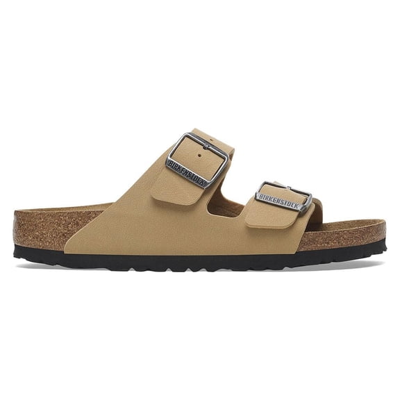 Birkenstock Unisex Arizona BS Birko-Flor Latte Cream Sandals 10 W / 8 M US