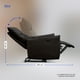 thumbnail image 5 of Sillón Reclinable Eléctrico Piel Negra Mecedora, 5 of 9
