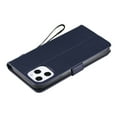 thumbnail image 5 of Feishell for Apple iPhone 15 Pro Wallet Case for Women Men Durable PU Leather Magnetic Buckle Folio Flip Stand Protective Phone Case with Card Slots & Kickstand,Darkblue, 5 of 10