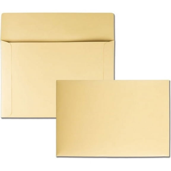 Quality Park Flat File Envelopes Catalog - 10" Width x 14 3/4" Length - 40 lb - 100 / Box - Cameo