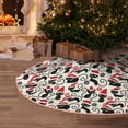thumbnail image 5 of Disketp Christmas Cat Christmas Tree Skirt, Christmas Tree Decorations, Christmas Decor, Tree Mat Decoration(30-48IN)-48", 5 of 6