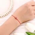thumbnail image 2 of Evil Eye Bracelet Pack Set of 4 Anklet Black Red String Lucky Protection Handmade Adjustable Bracelets for Women Men, 2 of 9