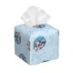 thumbnail image 1 of Funda para caja de pañuelos de cuero con puntadas cuadradas, soporte para papel de seda con cinturón inferior, funda estética para papel facial con forma de cubo, decoración moderna para baño y, 1 of 8