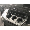 thumbnail image 4 of Red Hound Auto Center Console Front Cup Holder Insert 2003-2017 Compatible with Chevrolet Express Liner Black Replacement, 4 of 5