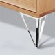 thumbnail image 2 of Stück Ersatz Möbelfüße Metall, 6" / 15cm Chrom Möbelfüsse, DIY Möbel Füße Tischbeine Schrankfüsse, Bett für Stühle, Schrank und Sofa, etere Möbelbeine. (15cm, Plata), 2 of 5