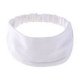 thumbnail image 4 of HAMPPLIES Sport Sweatbands Cotton Head Wrap White For Working Out 1Pcs, 4 of 8