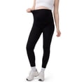 thumbnail image 2 of Ingrid & Isabel For Every Belly Women's Maternity Fleece Lined Leggings, Sizes S-XXL, 2 of 8