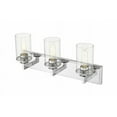 thumbnail image 3 of 3 Light Bath Vanity In Art Moderne Style 23 Inches Wide By 10.25 Inches High-Bronze Finish Z-Lite 462-3V-Brz, 3 of 4
