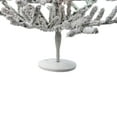 thumbnail image 5 of Northlight 36" Green Flocked Alpine Coral Artificial Christmas Tree - Unlit, 5 of 5