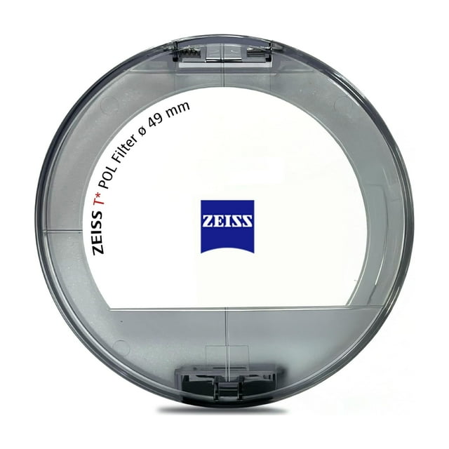 Filtro de lente de cámara polarizador circular ZEISS T* POL de 49 mm