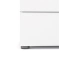 thumbnail image 5 of Pemberly Row Contemporary 8 Drawer Double Dresser in White, 5 of 14