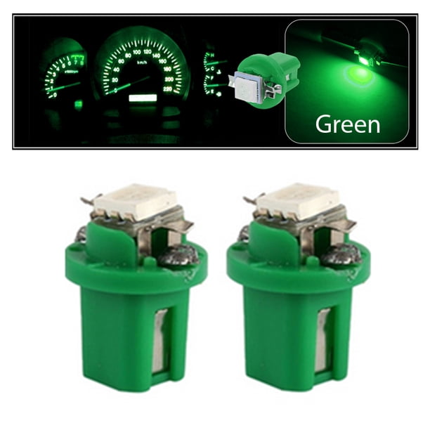 Luces Del Coche 2 uds 5050SMD luces LED para coche tablero indicador de advertencia Kit de lámpara de instrumento automático