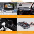 thumbnail image 6 of 3 Channel Dash Cam Front and Rear Inside, 1080p 170° Wide Angle Dashcam, Full HD Advanced Night Vision, Loop Recording, Intelligent Gravity Sensor, Motion Detection, Parking Mode, 6 of 7