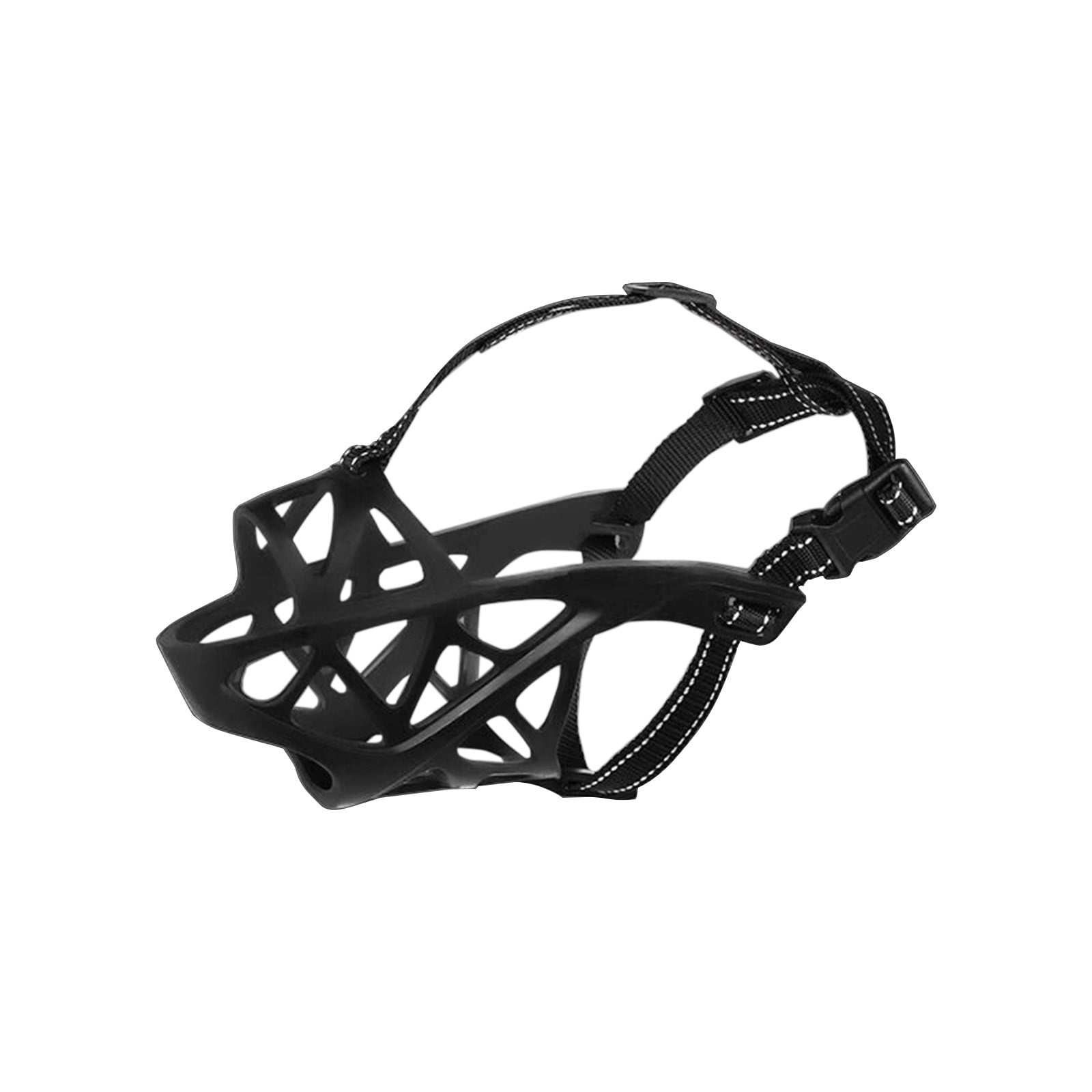 Breathable Dog Muzzle No Bite Cage Mouth Guard Training Grooming and Walks Able to Pant and Drink - X-Large