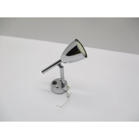 LED Courtesy Reading Accent Light RV Camper Trailer Swivel Wall Mount / Chrome