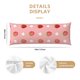 thumbnail image 3 of Balery Strawberries Funda Protectora para Almohada Corporal de Algodón Hipoalergénico con Cierre(55 x 21 pulgadas), Almohadas No Incluidas, 3 of 7