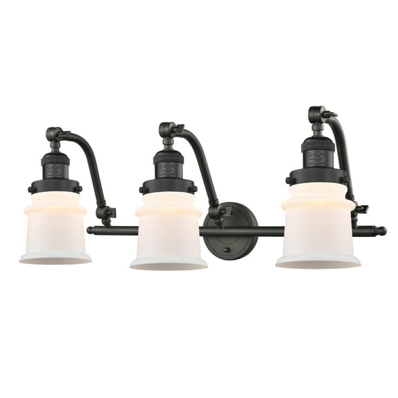 Innovations Lighting 515-3W Small Canton Small Canton 3 Light 28" Wide Bathroom Vanity