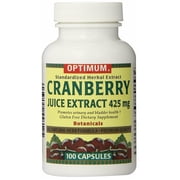 Optimum Cranberry Supplement Optimum 425 mg Strength Capsule, 100 ea (Pack of 2)