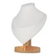 thumbnail image 1 of Collar De Joyería De Madera Soporte De Busca De Busto De Busto Elegante Multipropósito Para La Tienda En Casa Show De Vidrio, 1 of 7