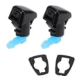thumbnail image 1 of 2 piezas de boquillas de limpiaparabrisas delanteras para Ford F-450 Super Duty 2011-2016 para Ford F-350 11-16 Negro Azul, 1 of 6