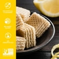 thumbnail image 3 of Loacker Quadratini Bite Size Wafer Cookies Lemon, 8.82 OZ, 3 of 11