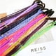 thumbnail image 5 of Zhuge 2 extensiones de cabello trenzado de colores con bandas de goma, postizos sintéticos trenzados de arcoíris, accesorios para el cabello con cola de caballo para disfraces de fiesta, A03, 5 of 5