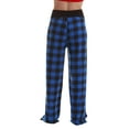 thumbnail image 3 of Just Love Women Buffalo Plaid Pajama Pants Sleepwear (Royal Black Buffalo Plaid, 3X), 3 of 3