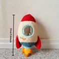 thumbnail image 2 of Este nuevo peluche con forma de cohete es muy chulo y un regalo ideal para niños., 2 of 5