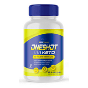 (Official) One Shot Keto, Max BHB Ketones, 1 Bottle Package, 30 Day Supply