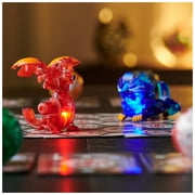 Bakugan Legends, Nova Nillious (Black), Light Up Bakugan Action Figures with Trading Card