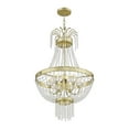 thumbnail image 3 of 51856-28 Livex Lighting Valentina - 6 Light Pendant in French Country Style - 18.25 Inches wide by 32 Inches high-Winter Gold Finish    -Traditional, 3 of 10