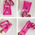 thumbnail image 2 of Kukuzhu Women PVC Clear Purse Clear Crossbody Shoulder Bags Stadium Approved Clear Handbags Small Tote Bag with Wide Strap, 2 of 7