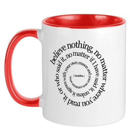 

CafePress - Buddha Quote Mug - Ceramic Coffee Tea Novelty Mug Cup 11 oz